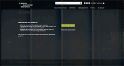 Desktop Screenshot of debrauw.com
