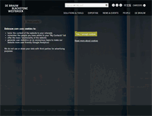 Tablet Screenshot of debrauw.com